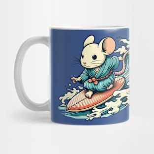 Surfing mouse Mug